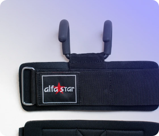 Professional Lifting Straps with Hooks - Image 2